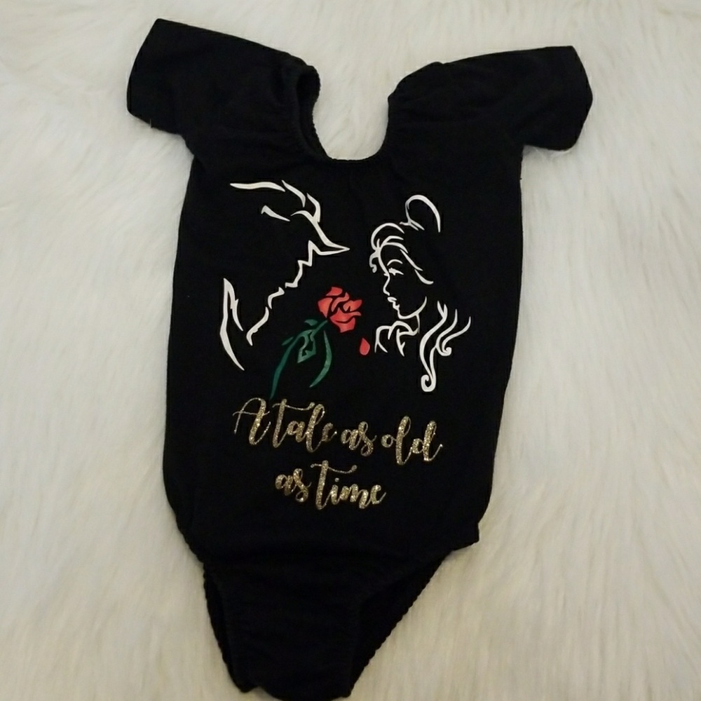 🔴SOLD ON MERCARI🔴 Beauty and the beast leotard
